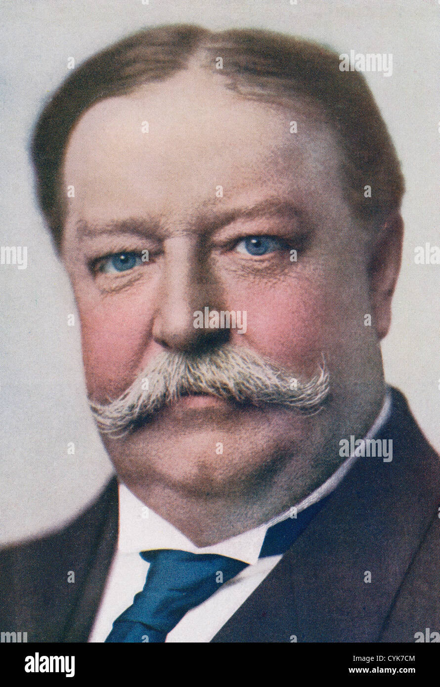 William Howard Taft, 1857 a 1930. 27° Presidente degli Stati Uniti. Foto Stock