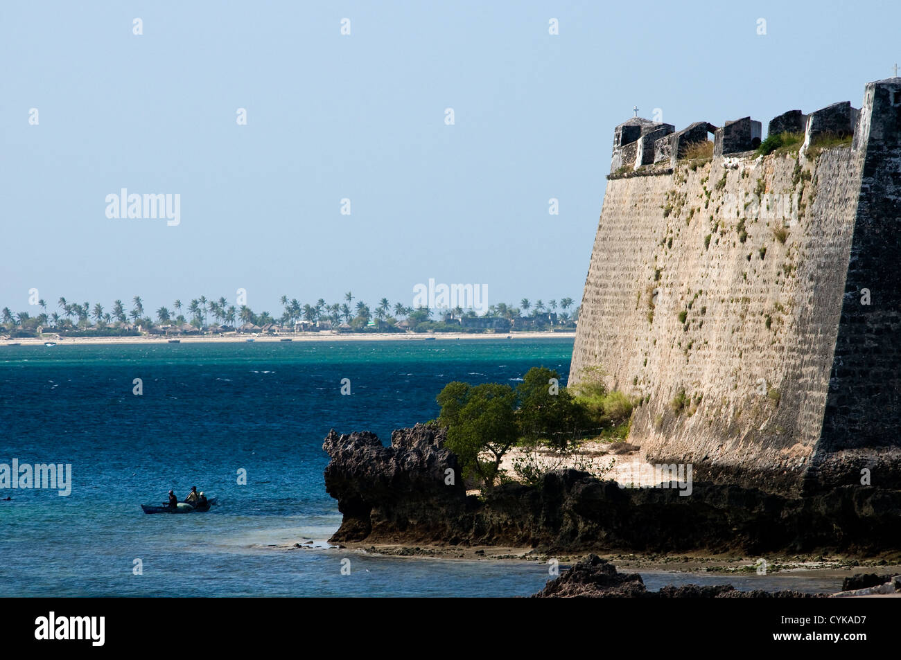 Fortaleza de San Sebastiao, città alta, Ilha de Mozambico Mozambico Foto Stock