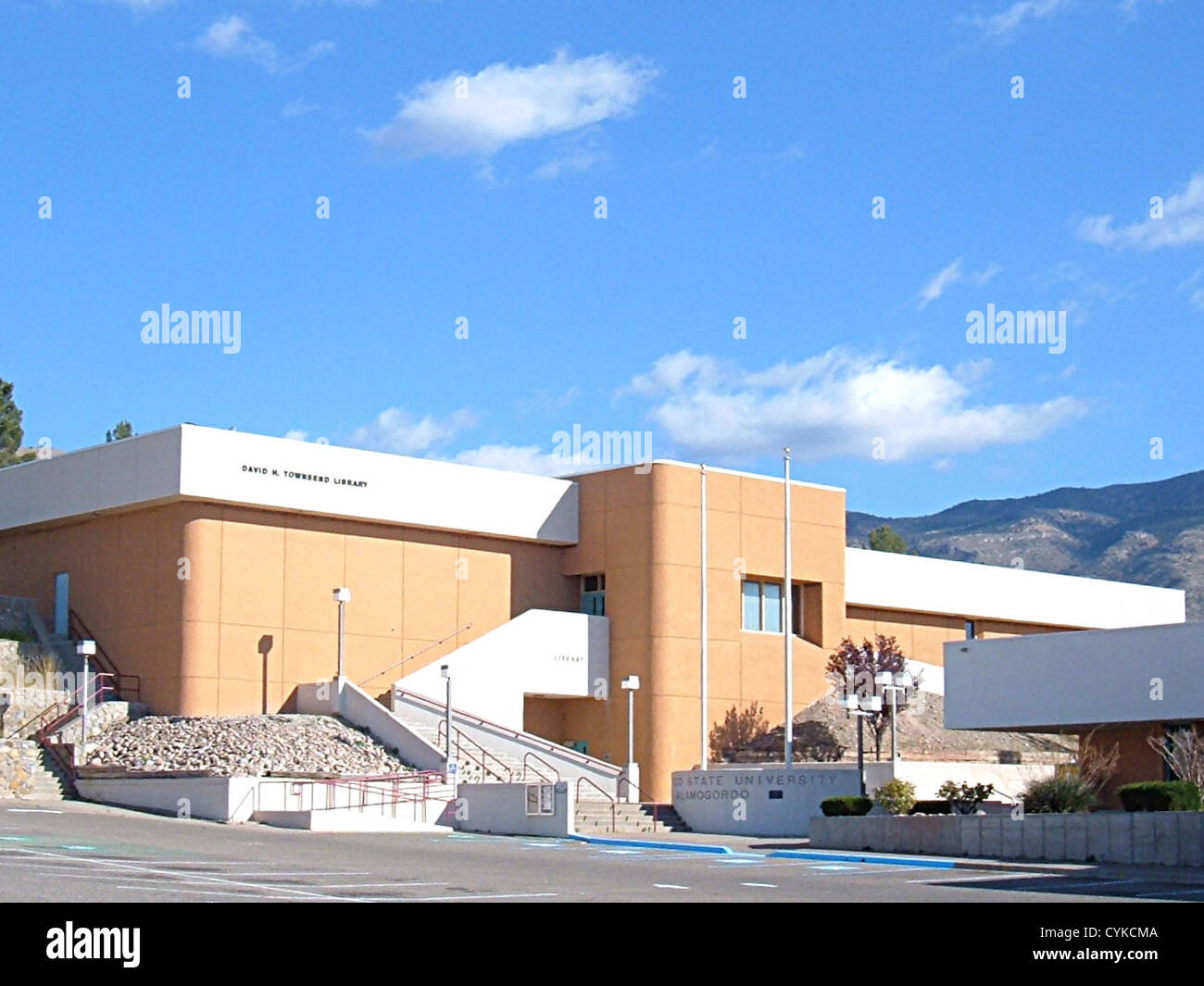 David H. Townsend Library all'università di Stato del New Mexico, Alamogordo campus. Foto Stock