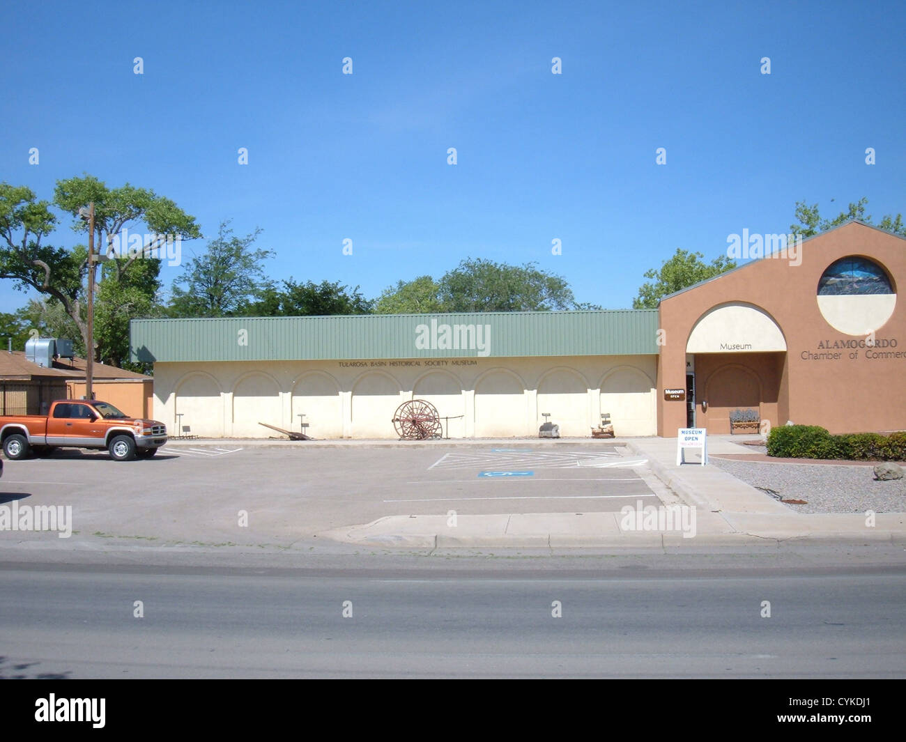 Alamogordo Museo di Storia, individuare a 1301 N. White Sands Blvd. in Alamogordo, Nuovo Messico Foto Stock