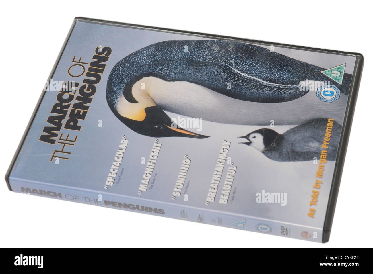 Marzo dei pinguini DVD Foto Stock