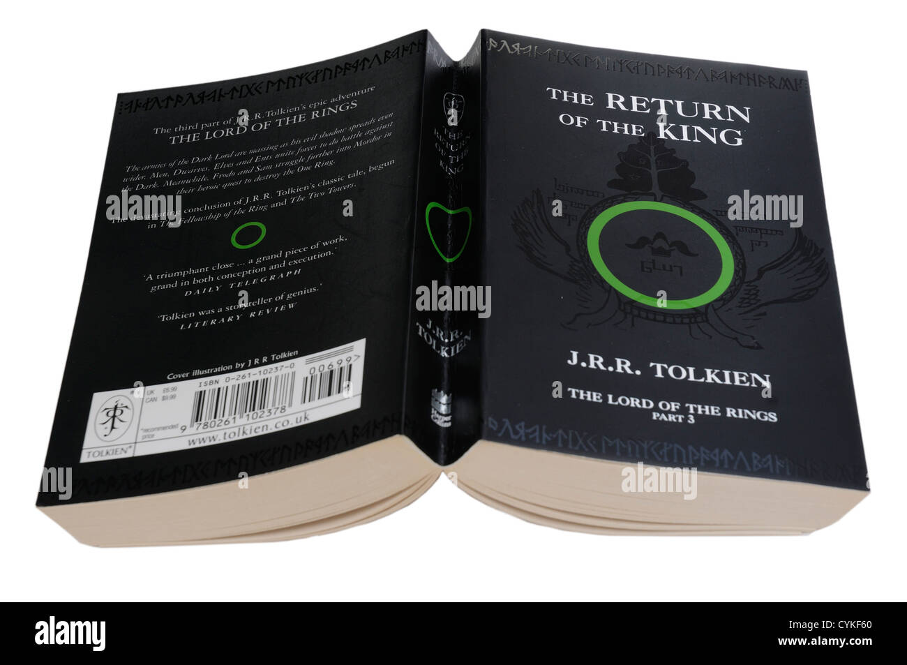 Il Ritorno del Re, parte 3 del Signore degli anelli di JRR Tolkein Foto Stock