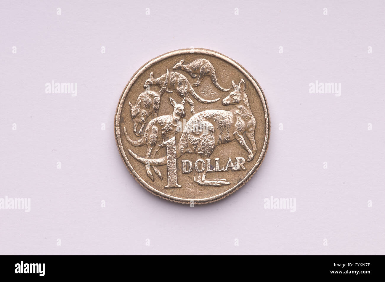 Una moneta australiana Foto Stock