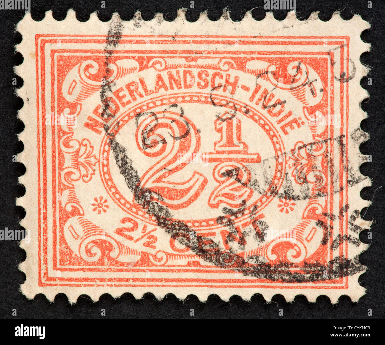 Le Indie orientali olandesi francobollo Foto Stock