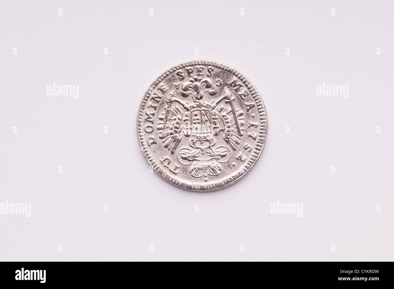Una moneta austriaca Foto Stock