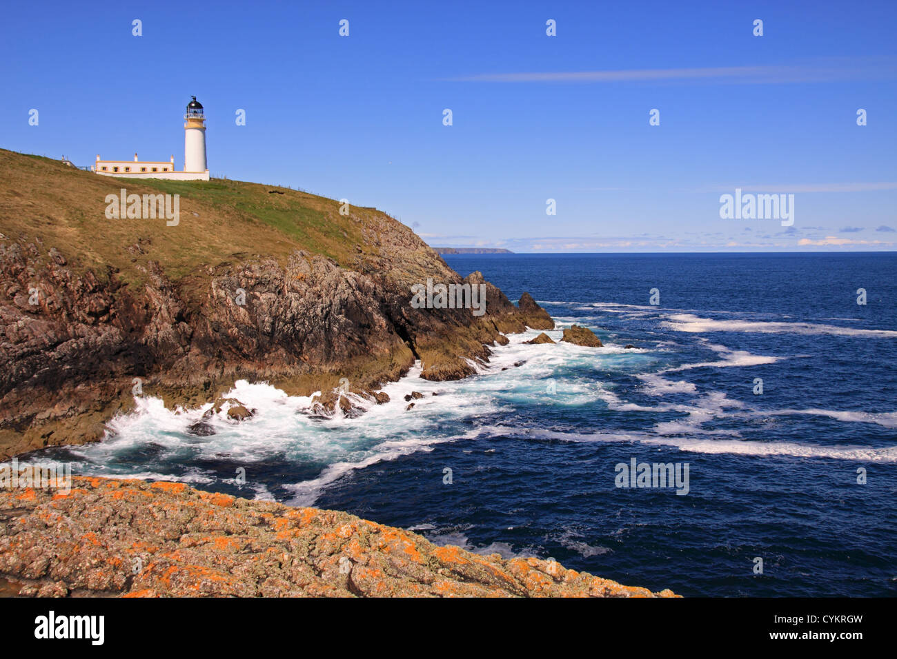 Regno Unito Scozia Highland Isola di lewis occhio Tiumpan penisola di Capo Faro Foto Stock