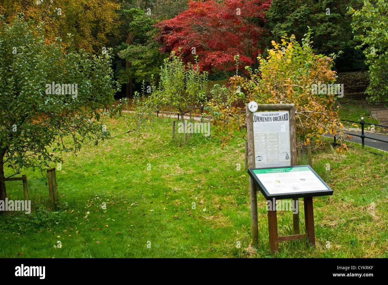 La Comunità Orchard a Grange-over-Sands, Cumbria Foto Stock