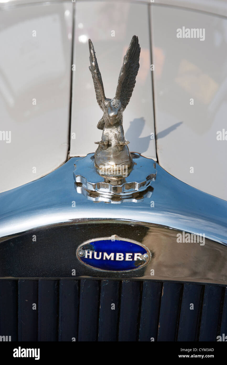 Classic humber scheda mascotte del radiatore Foto Stock