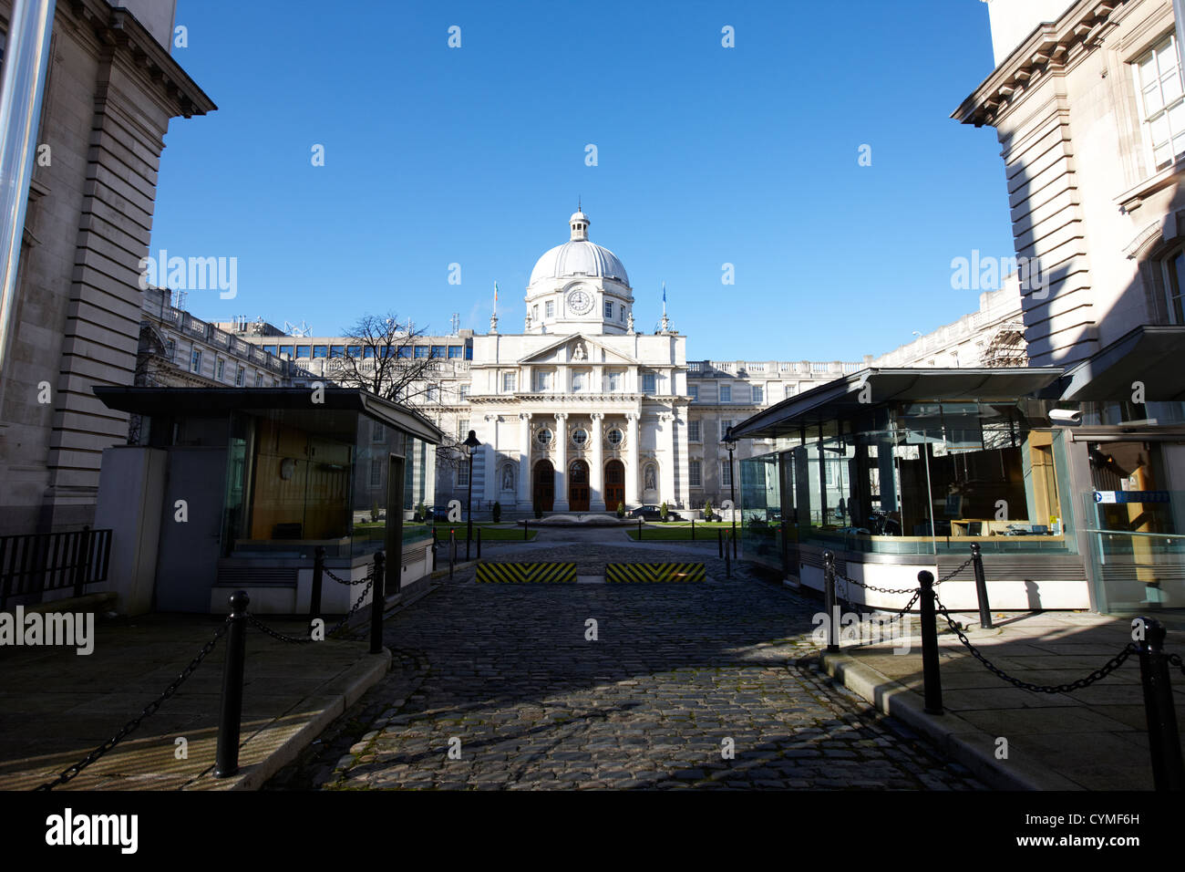 Gli edifici del governo ufficio del dipartimento del Taoiseach Dublino Repubblica di Irlanda Foto Stock