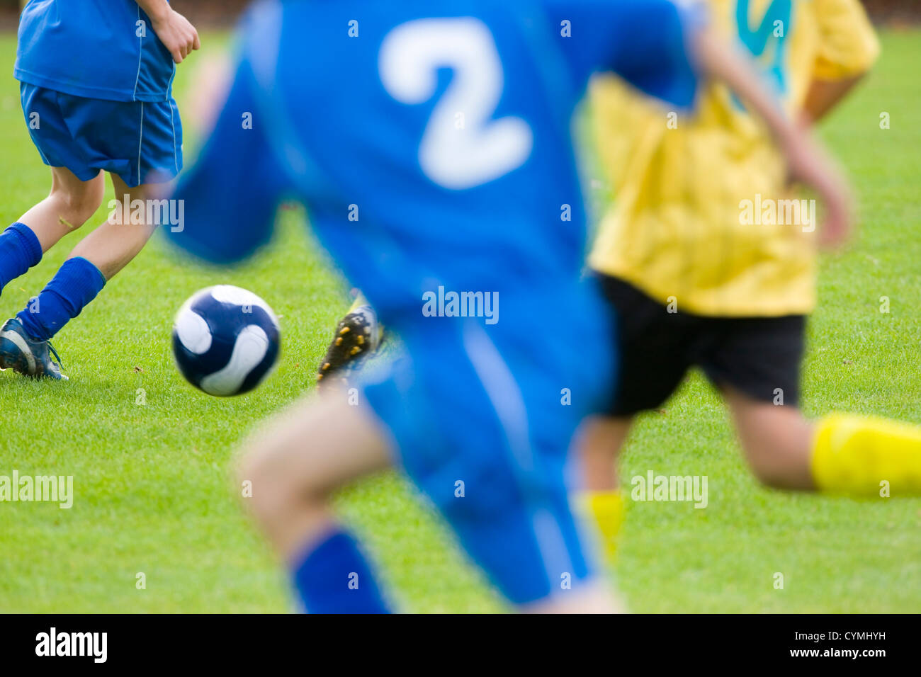 Calcio - Calcetto Foto Stock