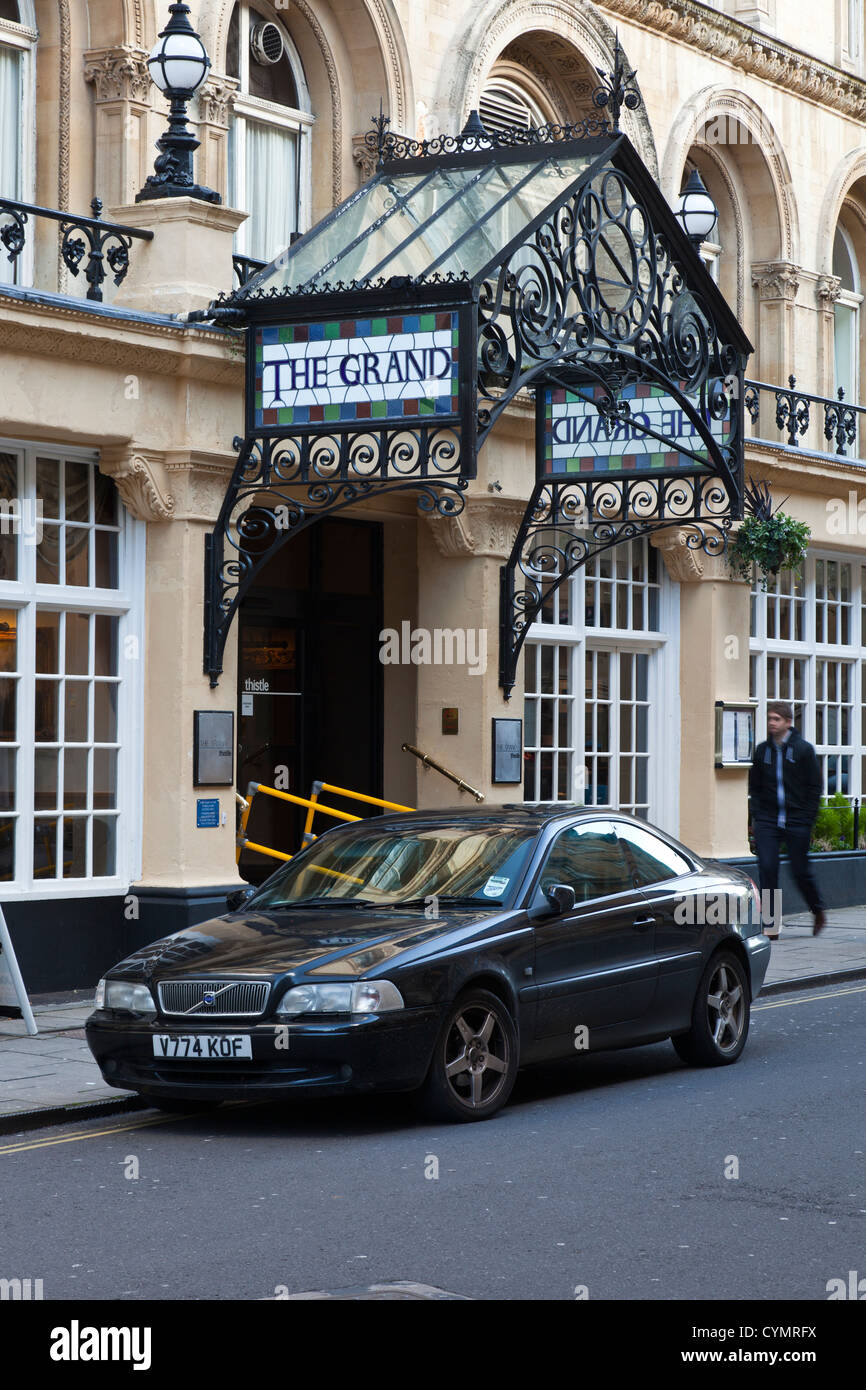 Il Grand Hotel su Broad Street, Bristol, Inghilterra, Regno Unito. Foto Stock