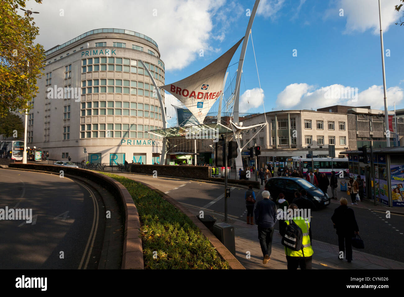 Broadmead Shopping Centre, Centro shopping nel cuore di Bristol. Foto Stock