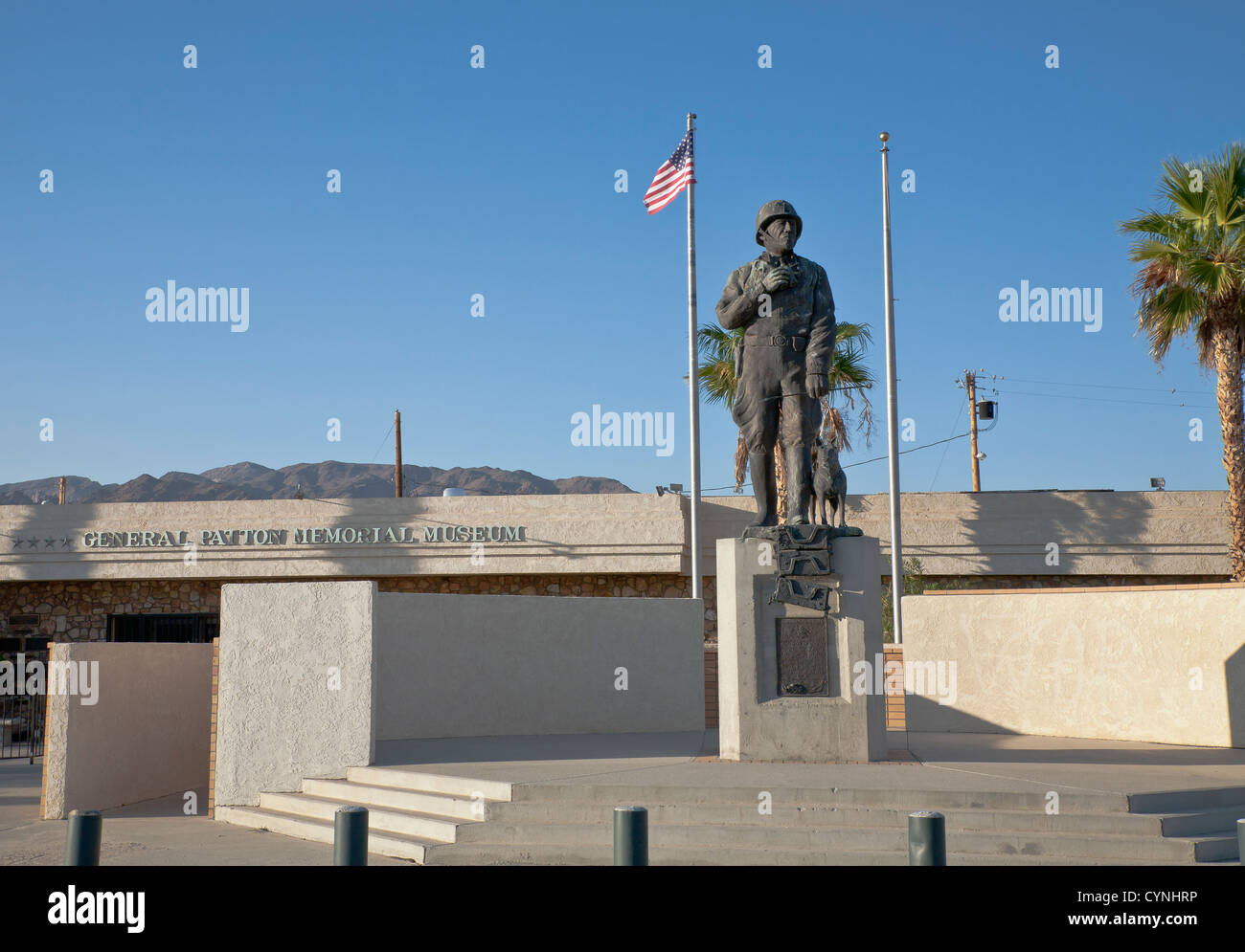 General Patton Memorial Museum Foto Stock