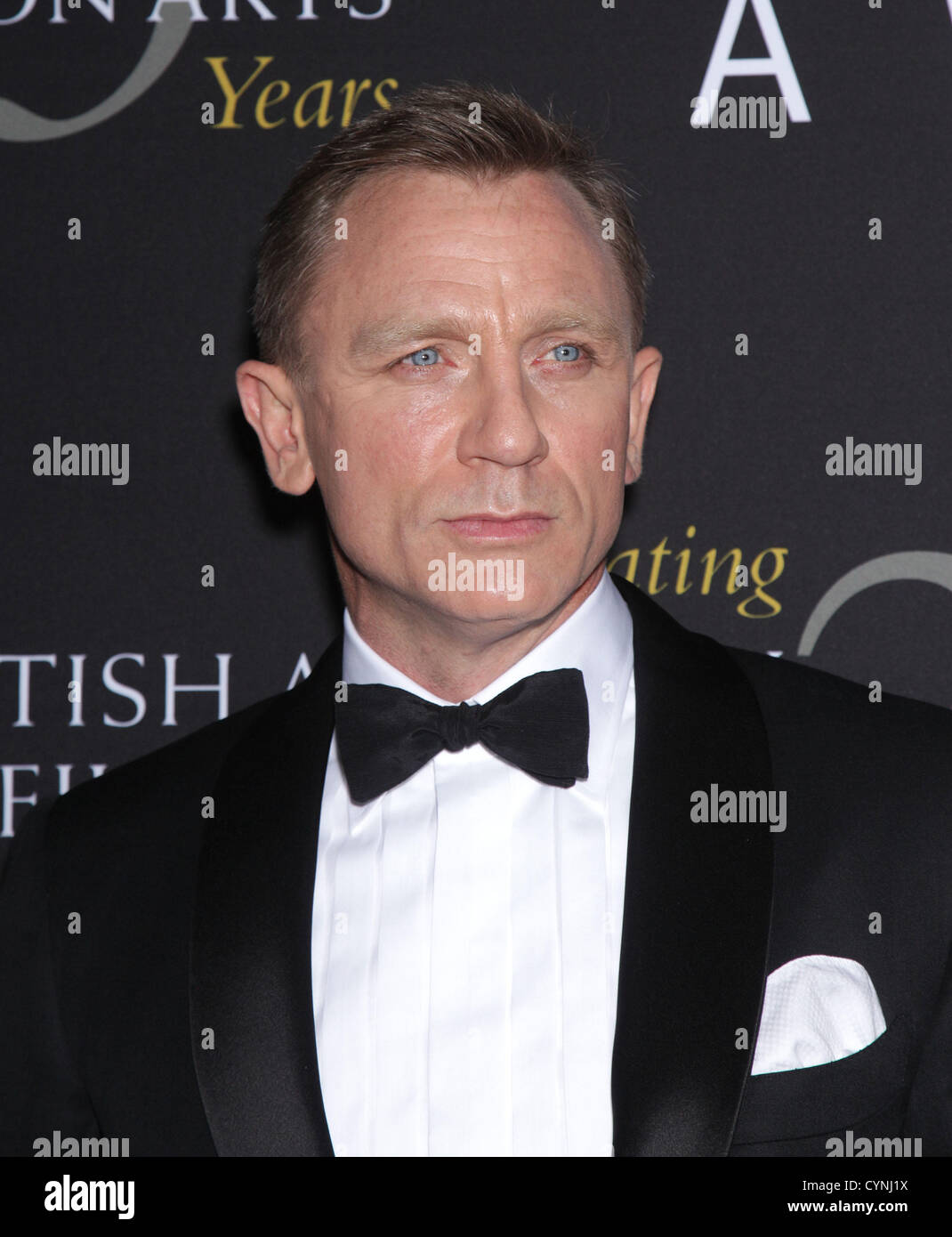 Nov. 7, 2012 - Beverly Hills, in California, Stati Uniti - Attore Daniel Craig arriva per il BAFTA LA 2012 Britannia Awards presentato dalla BBC America presso il Beverly Hilton. (Credito Immagine: © Lisa O'Connor/ZUMAPRESS.com) Foto Stock