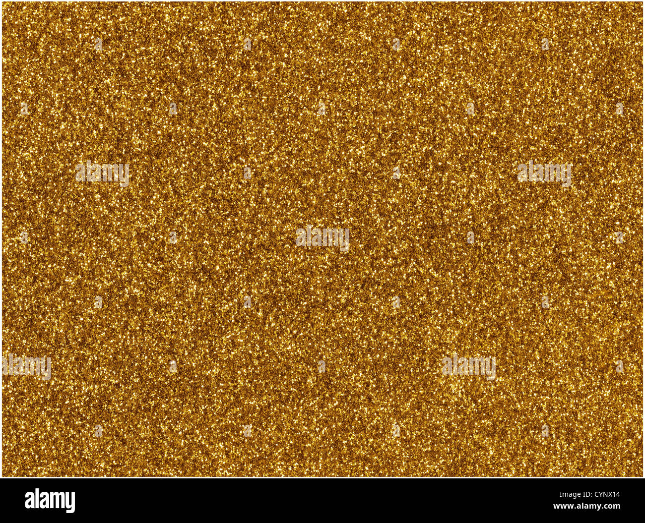 Oro glitter texture macro close up sfondo. Foto Stock