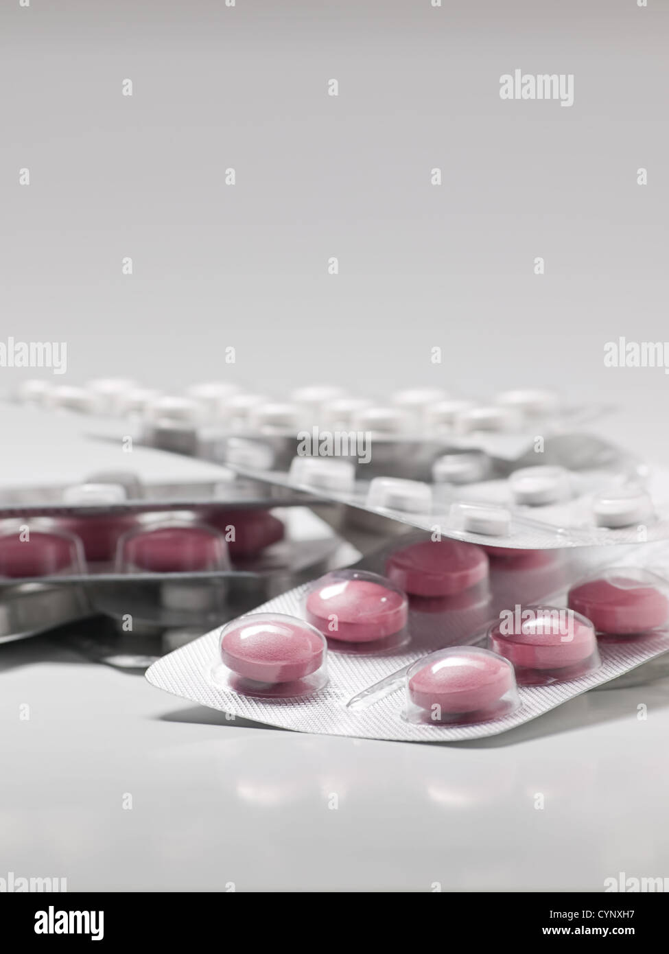 Pillole in blister, per la medicina,health care,i temi delle tossicodipendenze Foto Stock