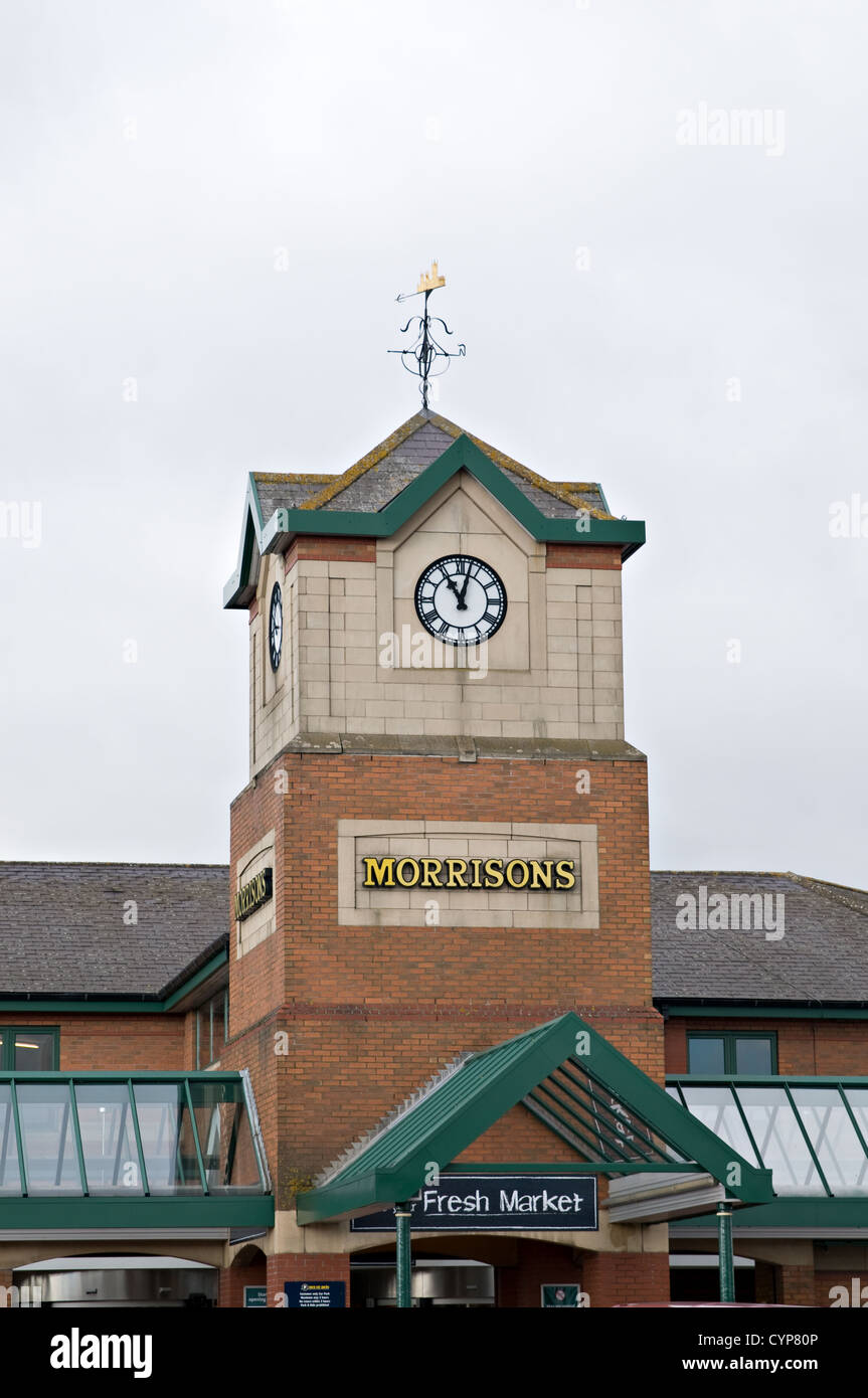 Un supermercato Morrisons, Lincoln, Regno Unito Foto Stock