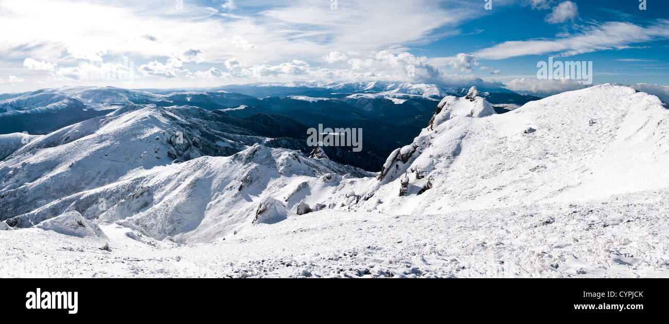 Ciucas paesaggio di montagna Foto Stock