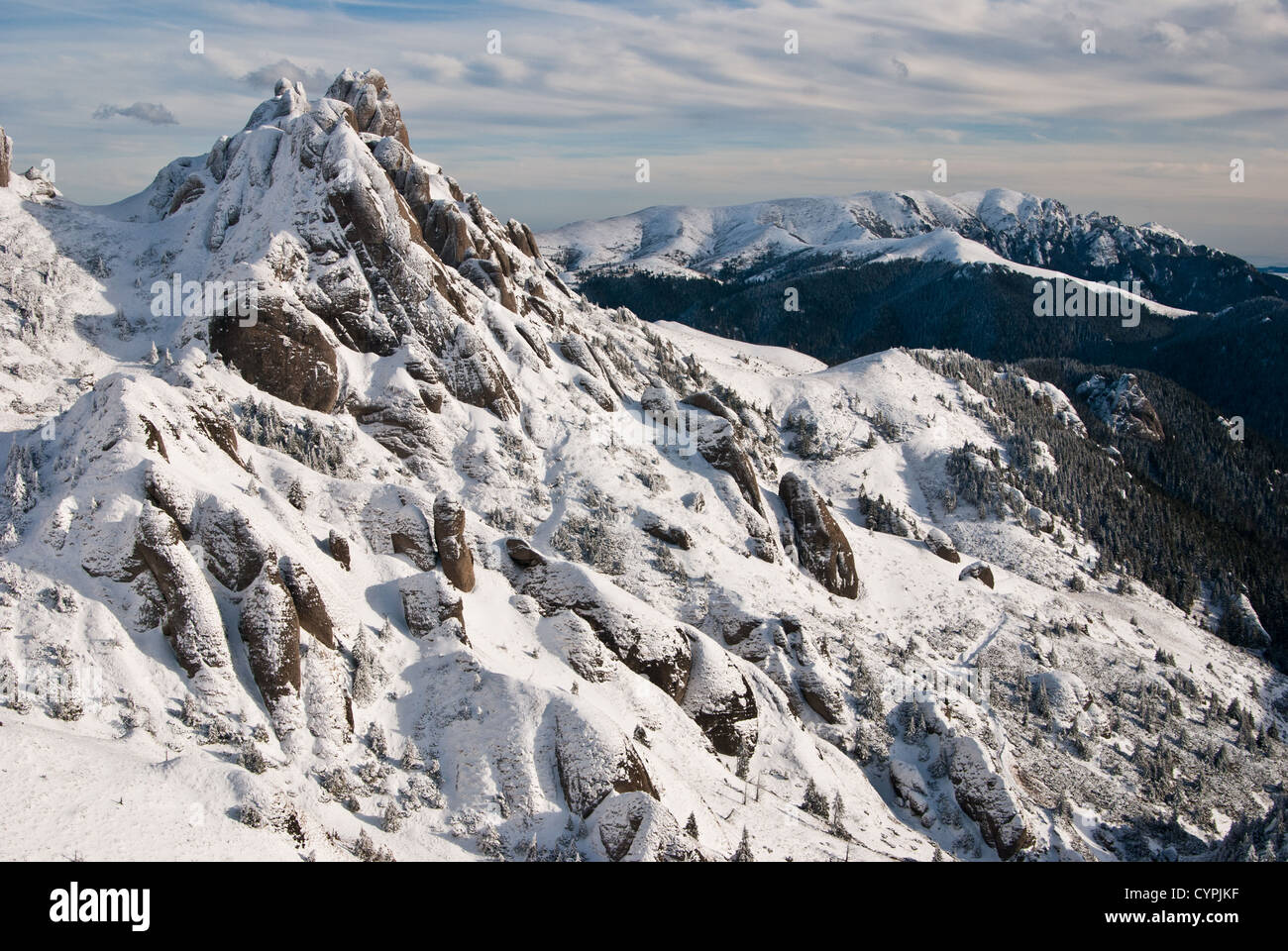 Ciucas paesaggio di montagna Foto Stock