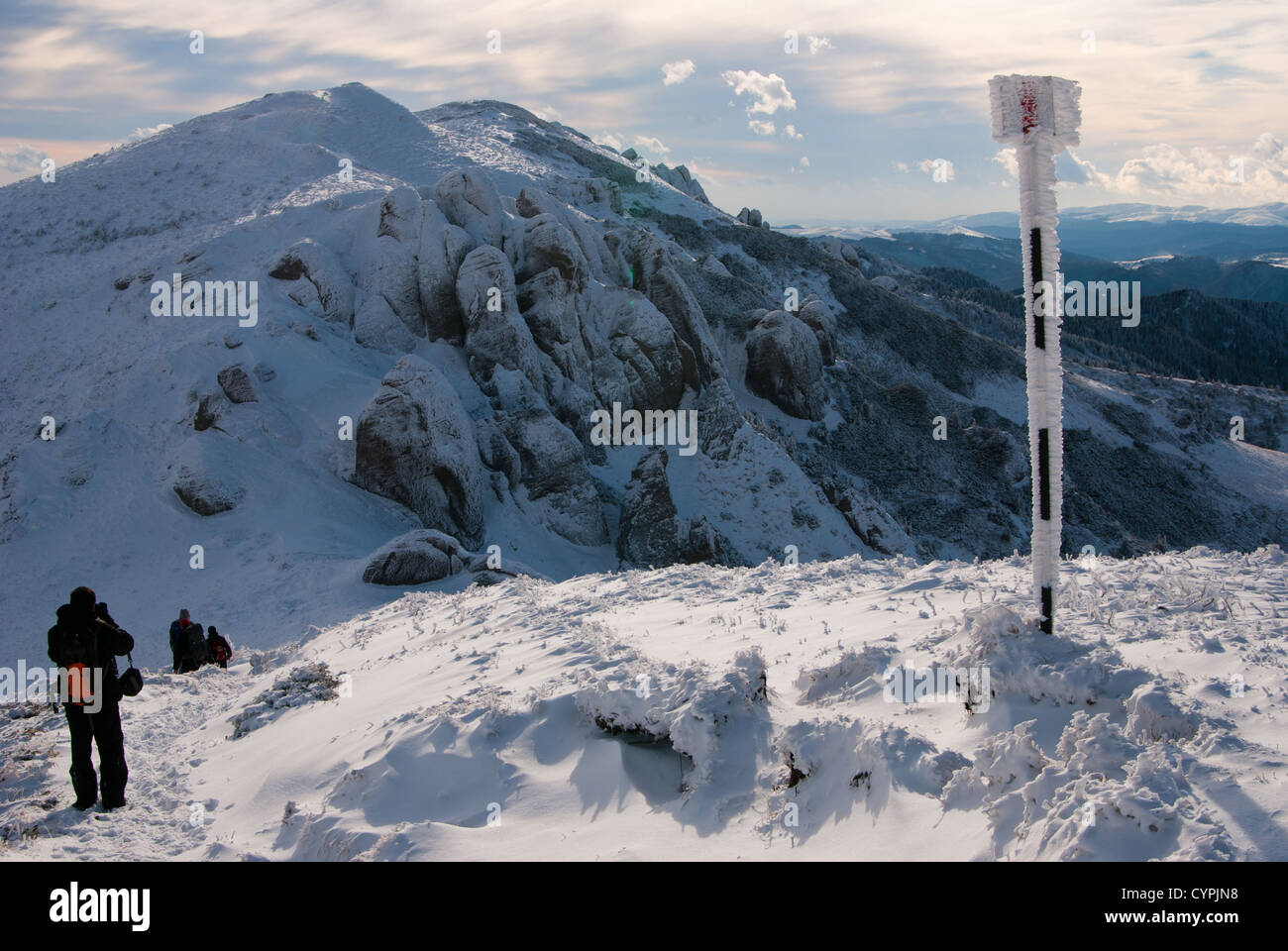 Ciucas paesaggio di montagna Foto Stock