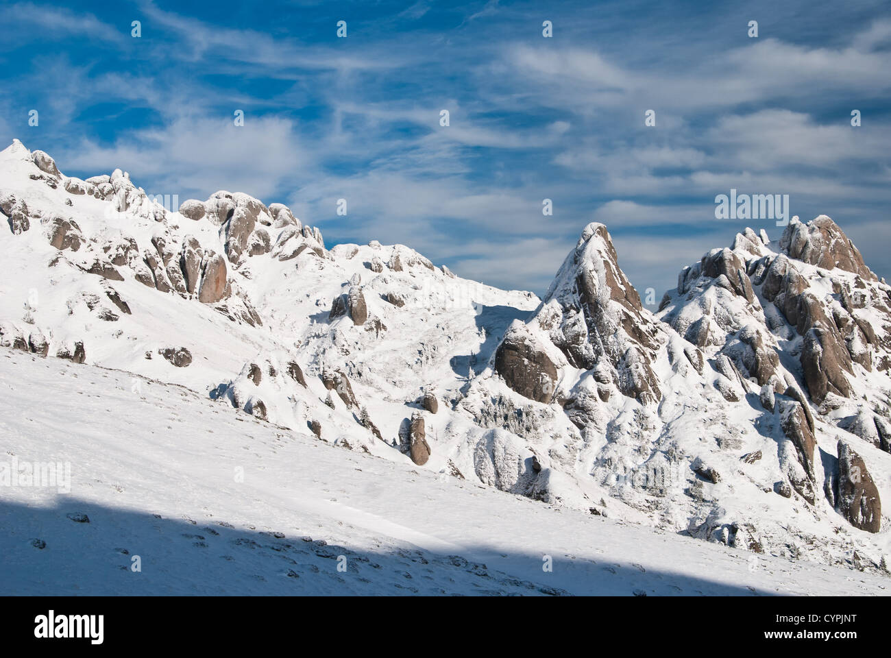 Ciucas paesaggio di montagna Foto Stock