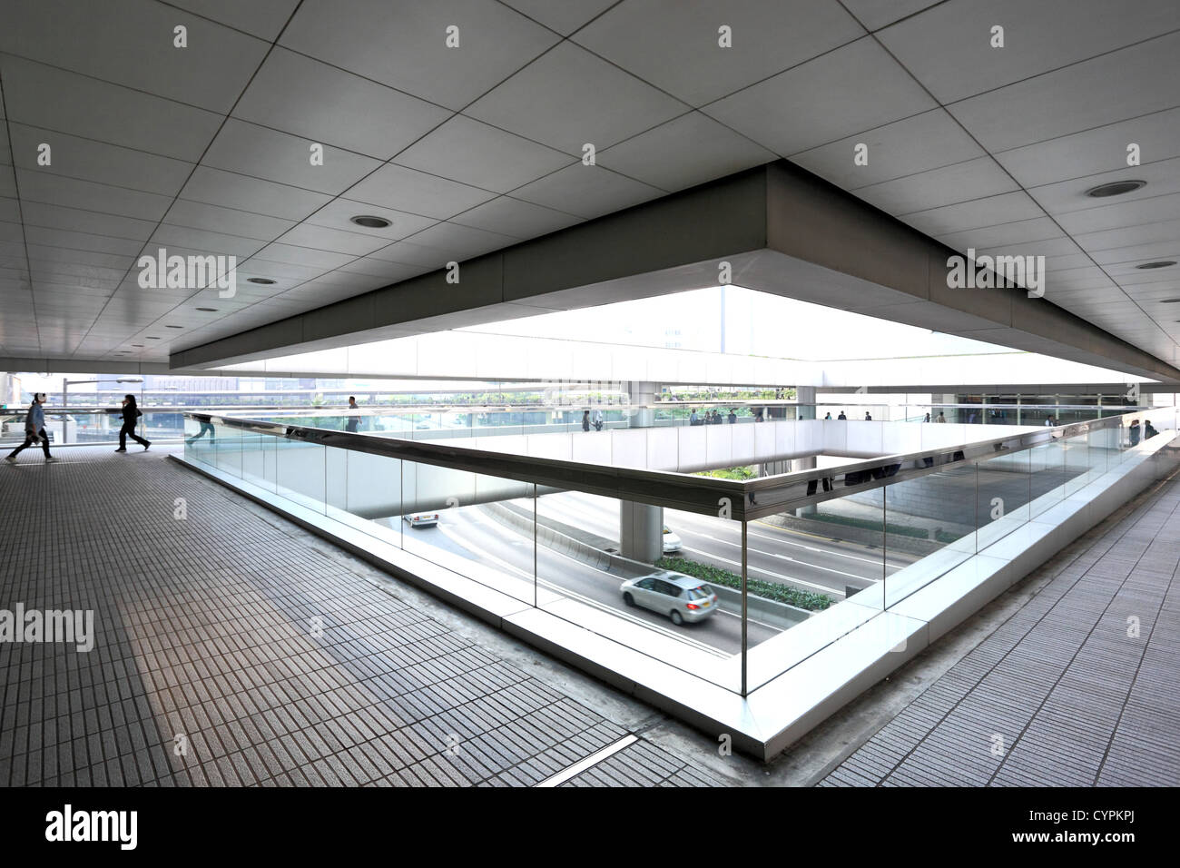 Ufficio moderno corridoio Foto Stock