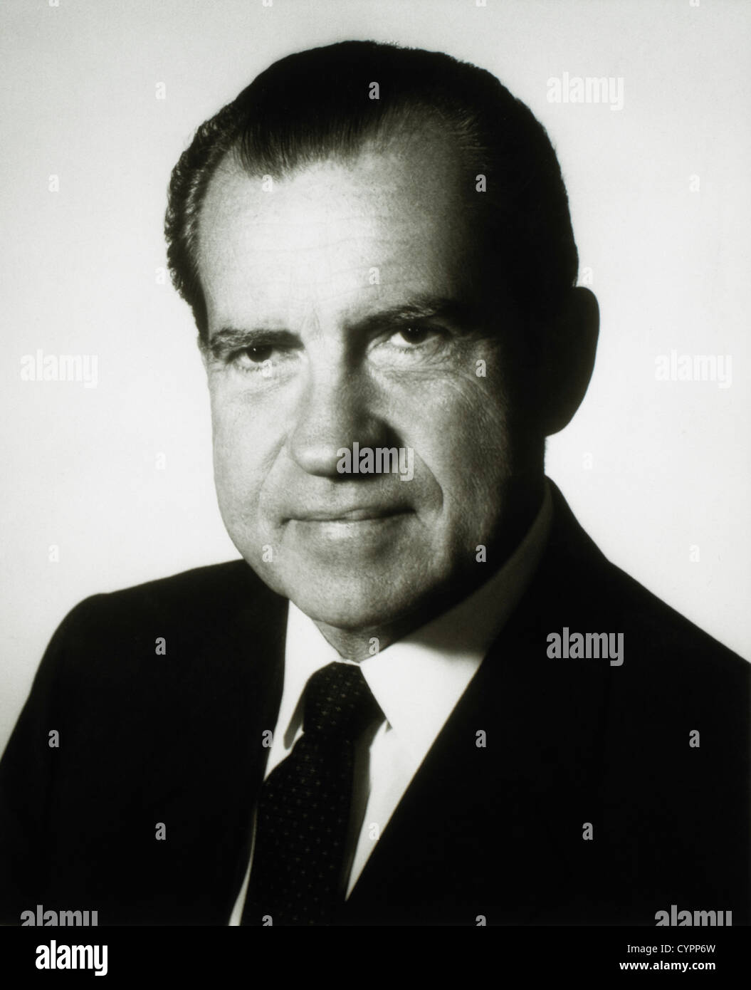 Richard M. Nixon (1913-1994), il trentasettesimo Presidente degli Stati Uniti, Ritratto Foto Stock