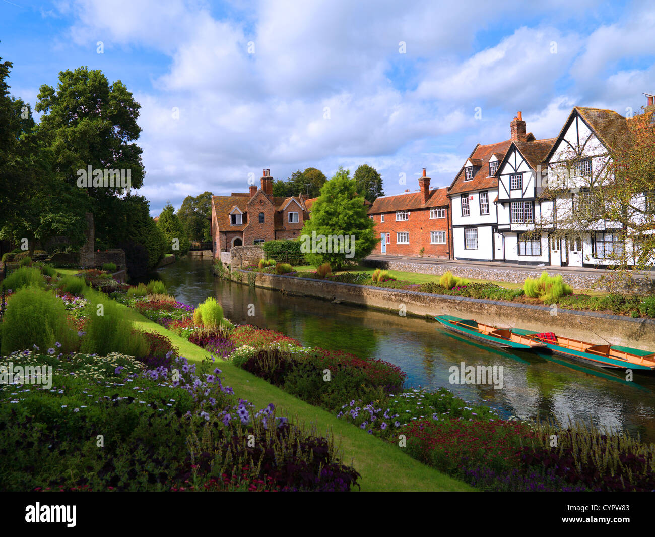 Città di Canterbury Foto Stock