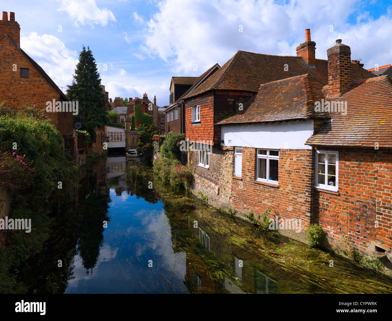 Città di Canterbury Foto Stock