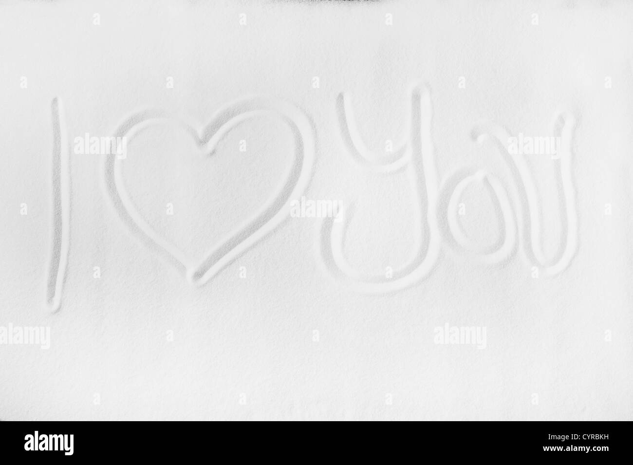 Ti amo Foto Stock