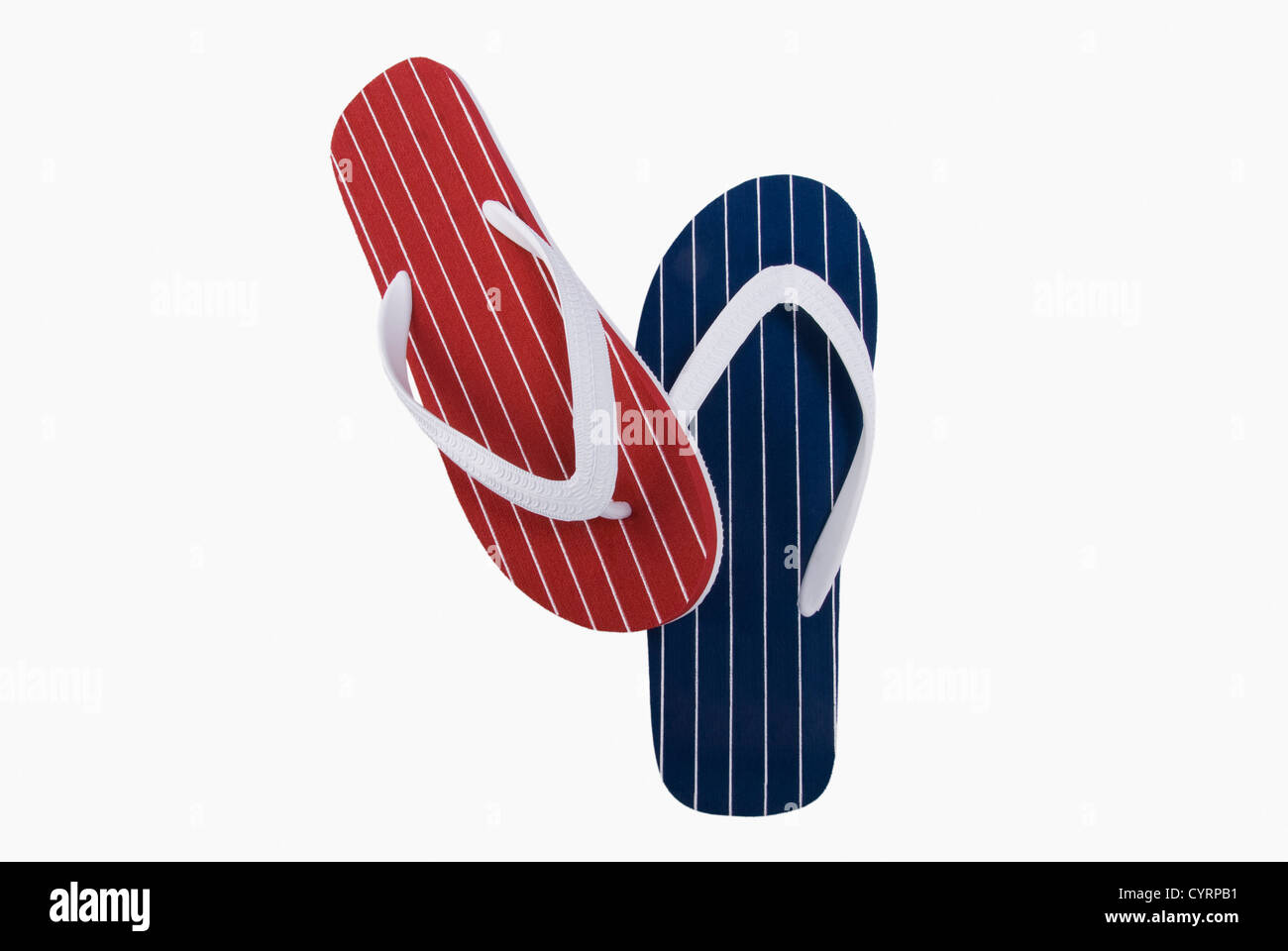 Close-up di una coppia di flip-flop Foto Stock