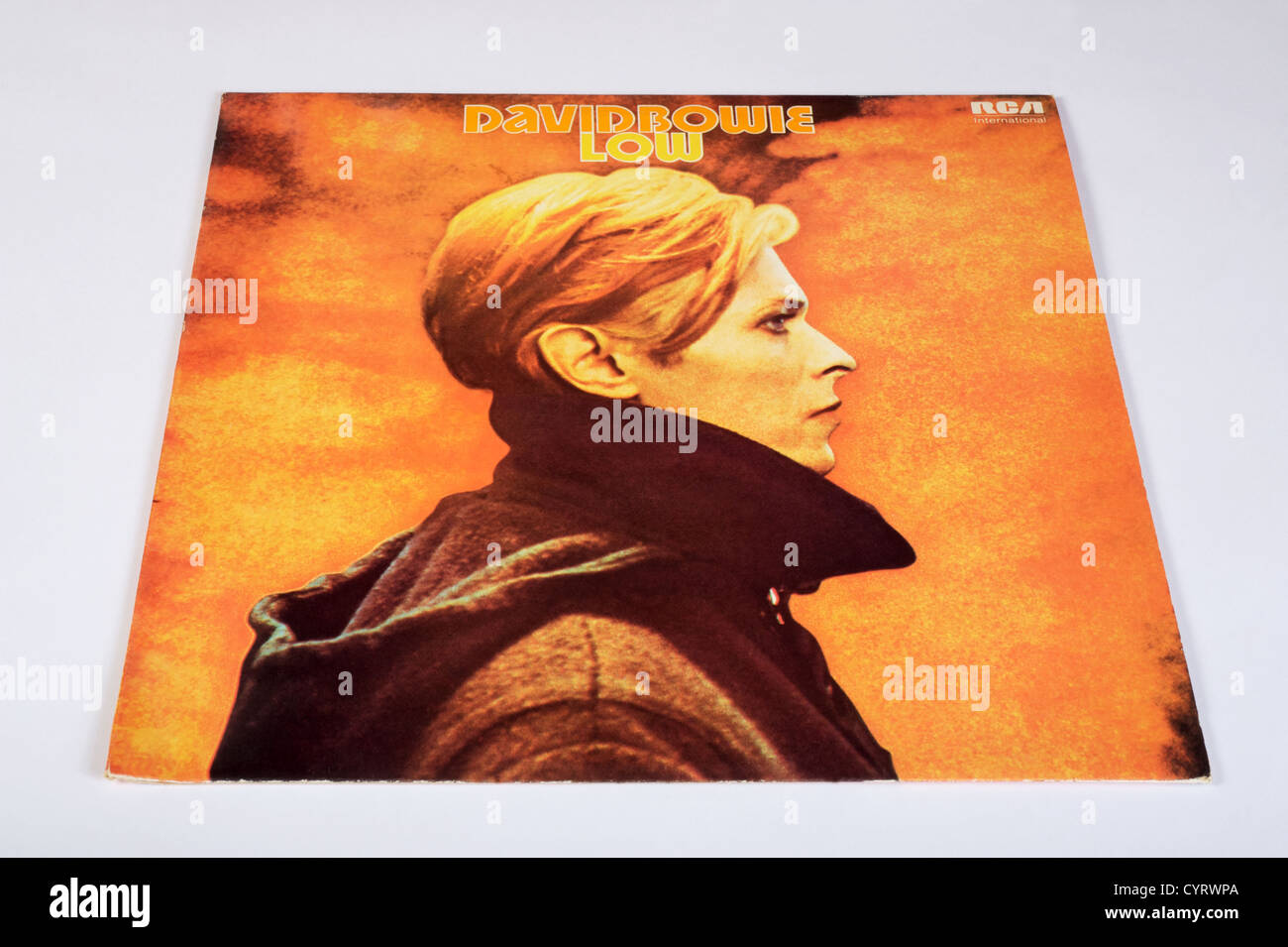 David Bowie album bassa Foto Stock