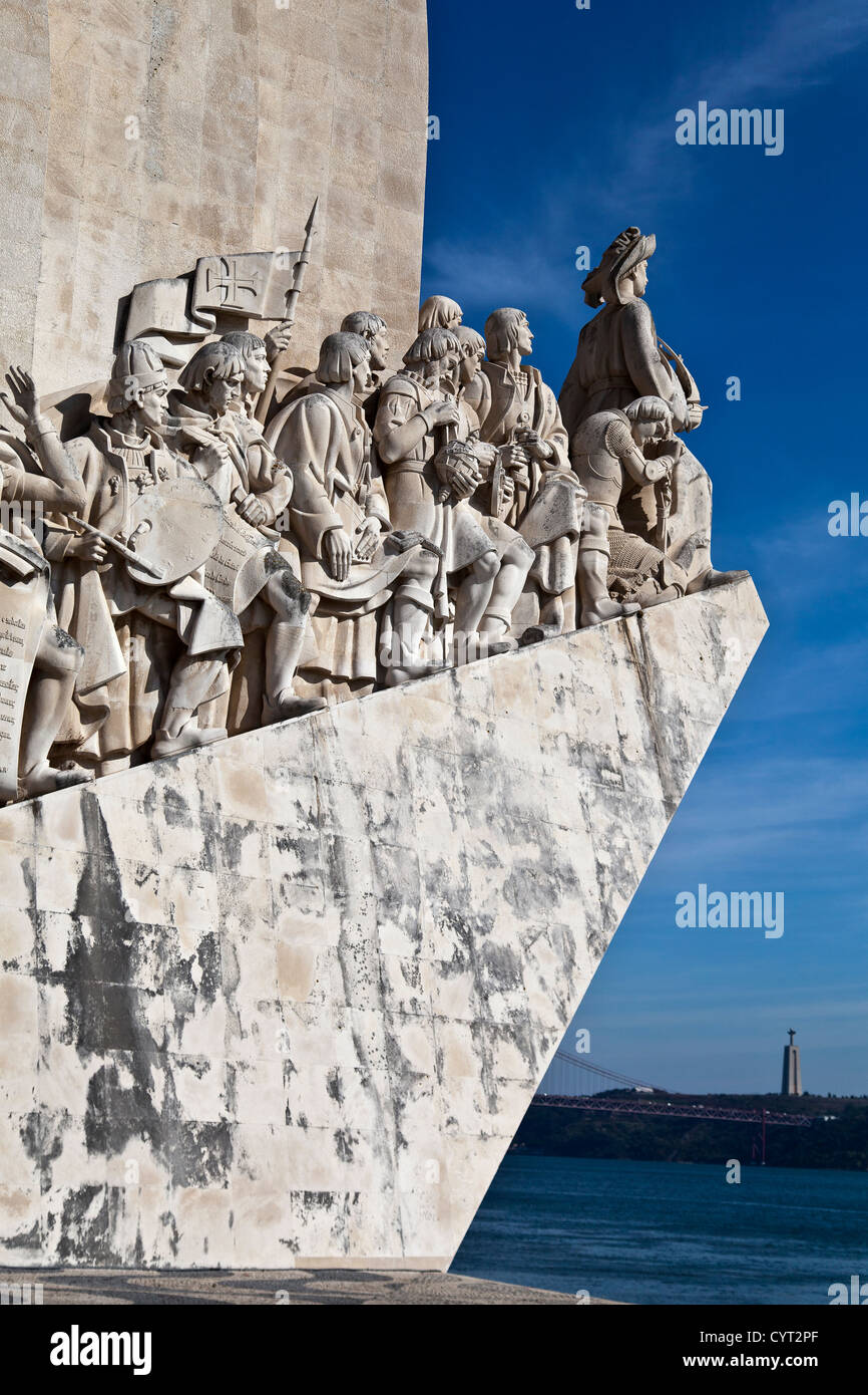 Il Monumento delle Scoperte Foto Stock