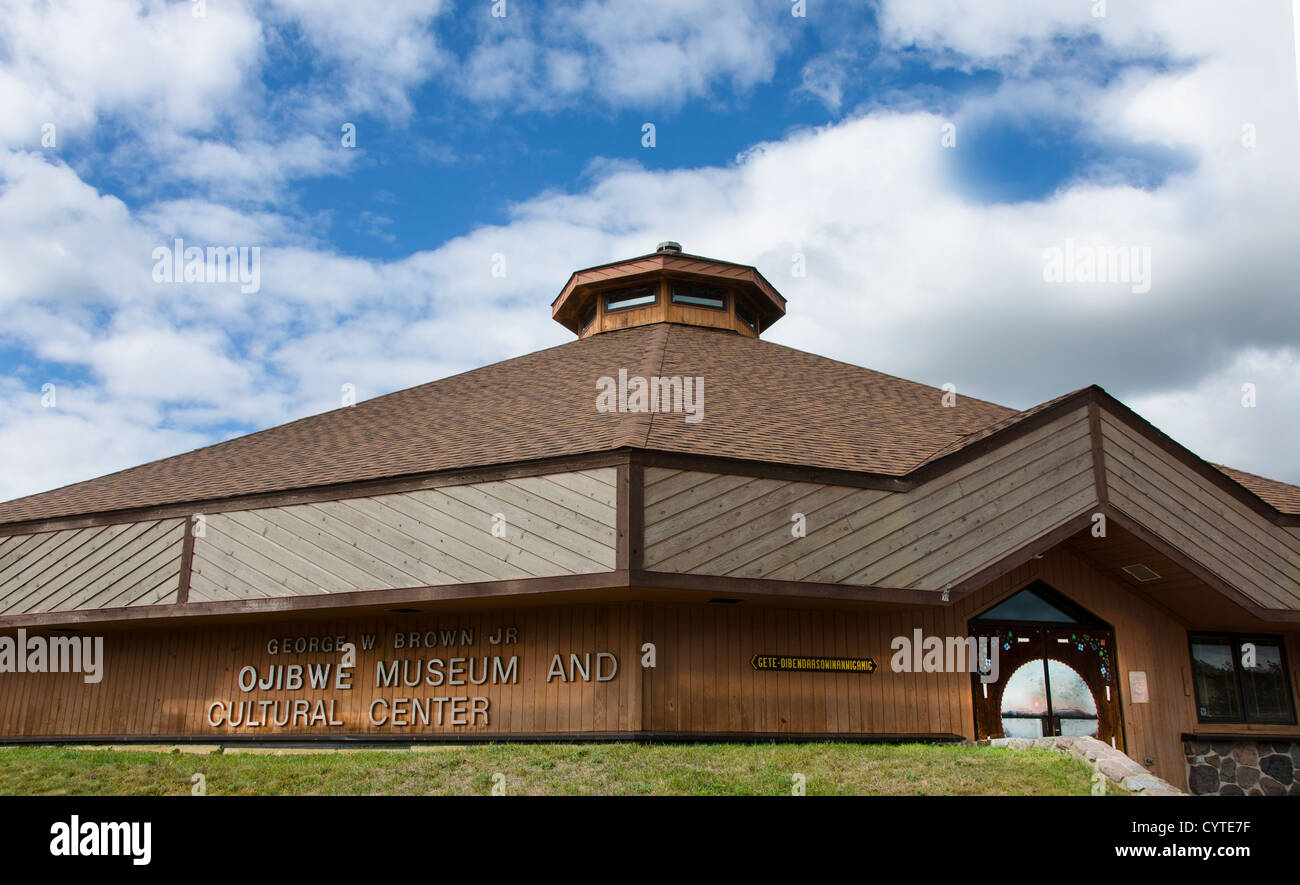 George W Brown Jr Ojibwe centro culturale Foto Stock