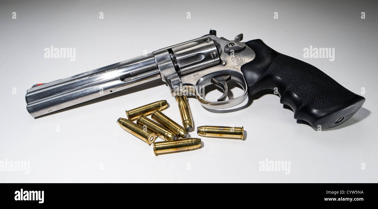 Revolver Smith & Wesson 686 plus Foto Stock