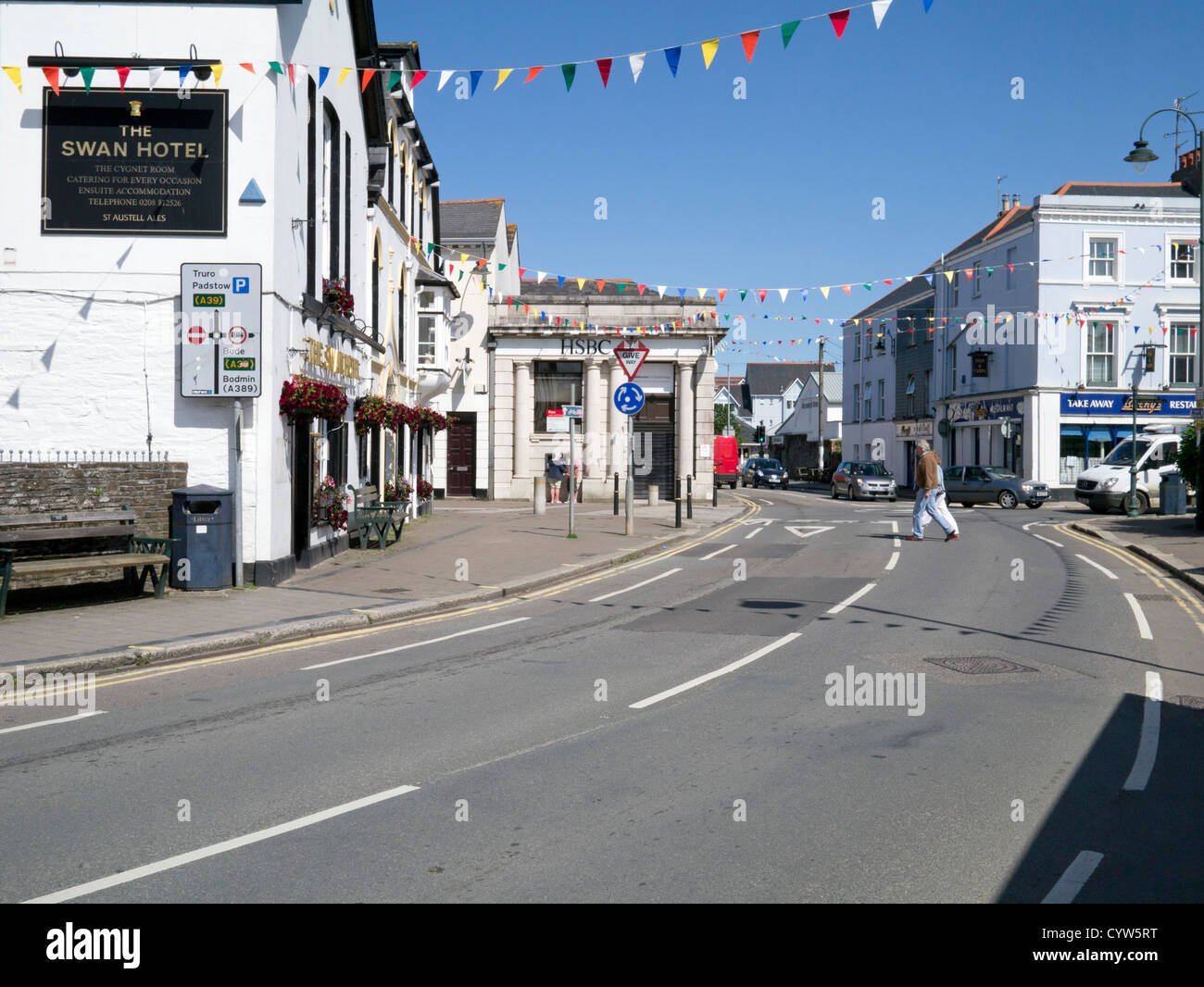 St Albans Cornwall Regno Unito Foto Stock
