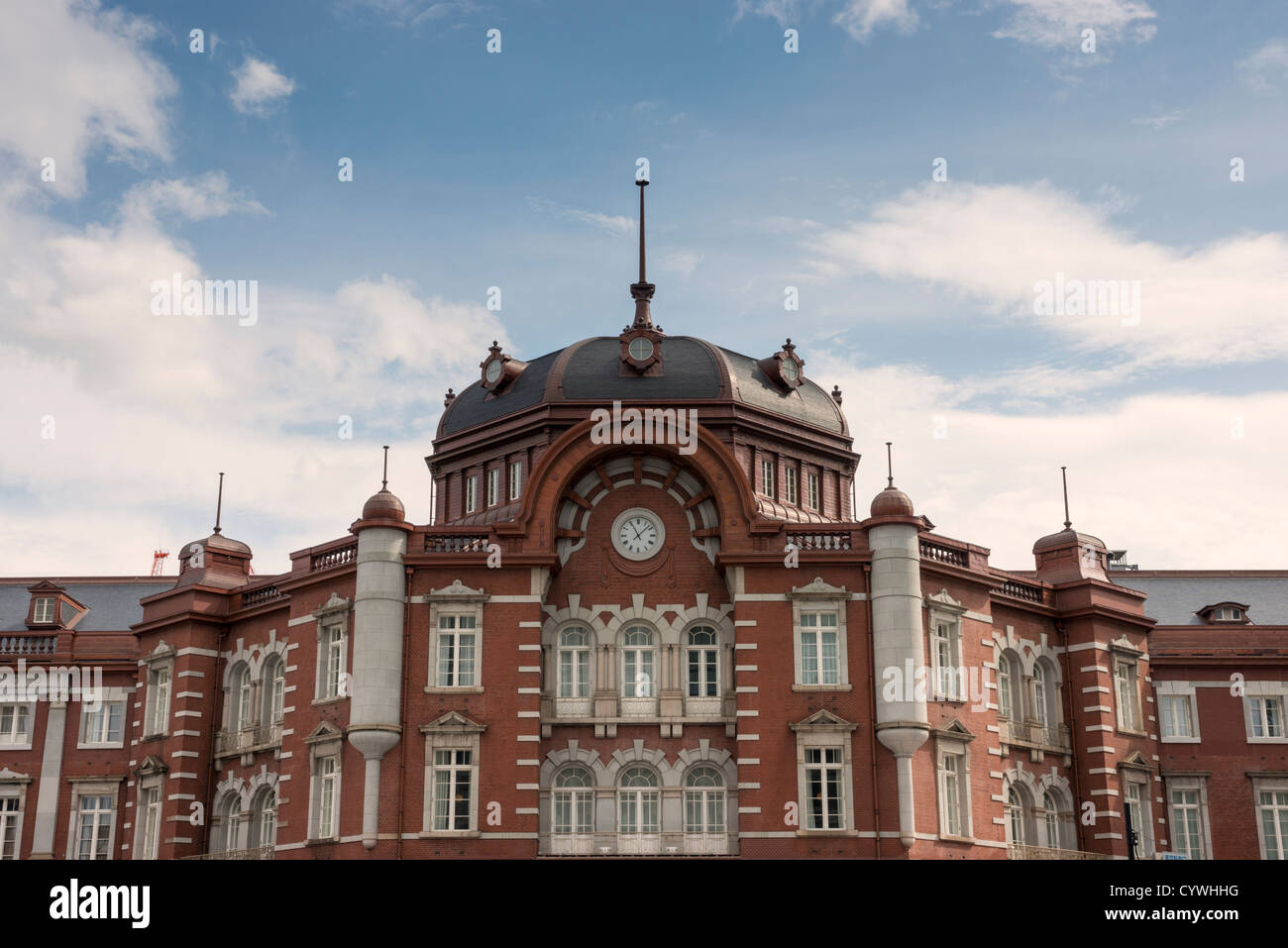 La stazione di Tokyo edificio inaugurato il 1 ottobre 2012 dopo 5 anni di restauro. Originariamente costruito nel 1914. Il Giappone. Foto Stock