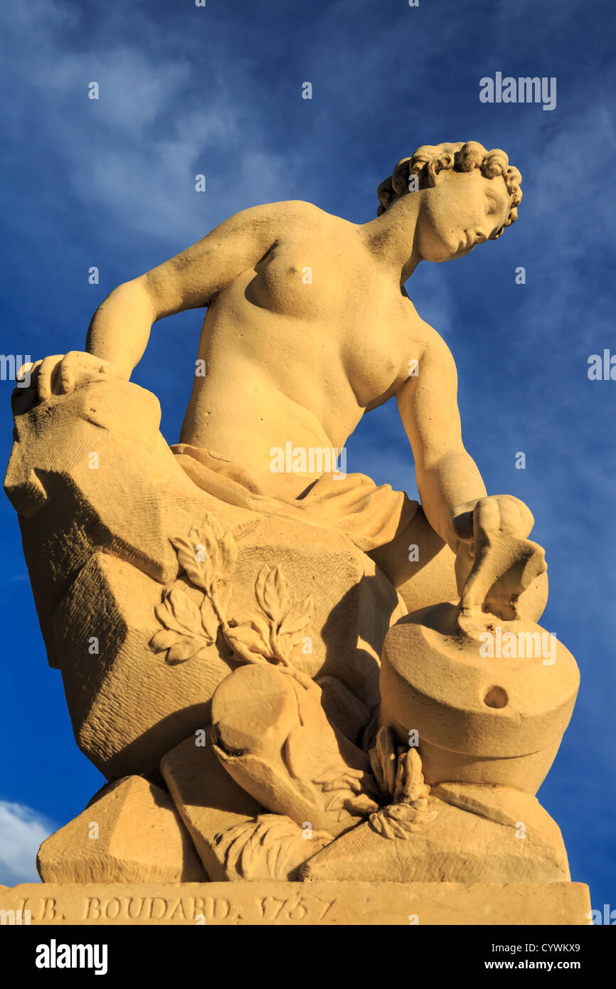 Scultura nel Parco Ducale, Parma, emilia romagna, Italia Foto Stock