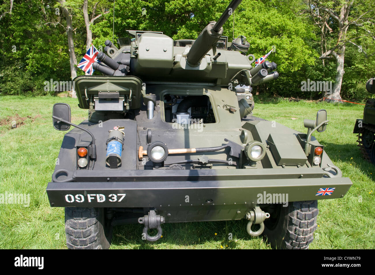 Army Combat veicolo cingolato di ricognizione CVRT Foto Stock