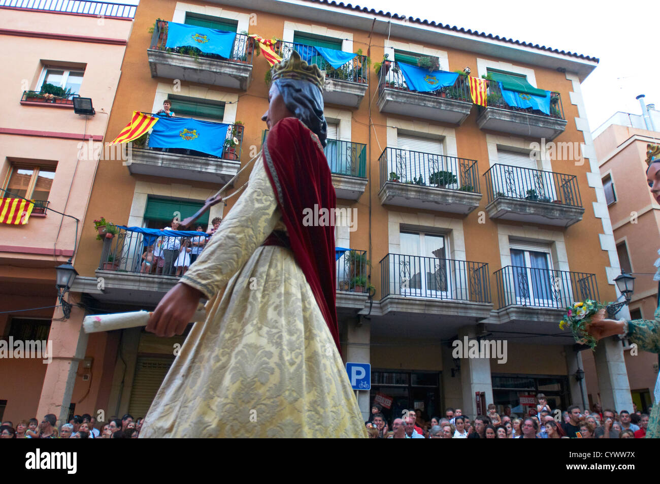 -Tradizioni e feste, Cambrils villaggio- Tarragona Catalogna. Foto Stock