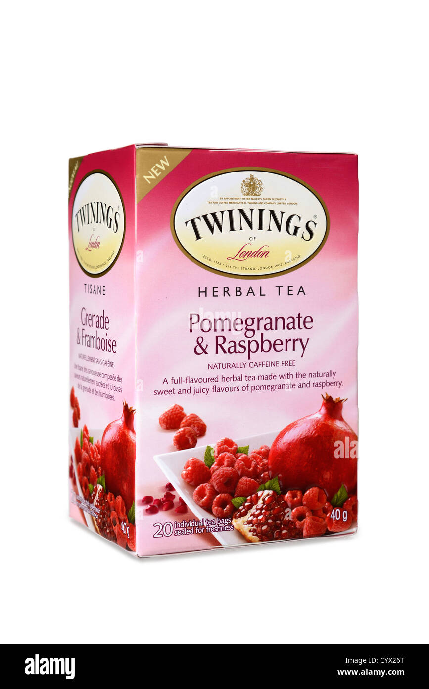 Il tè Twinings Herbal Foto Stock