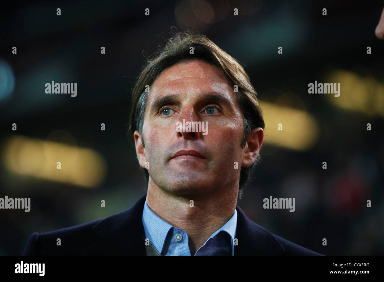 Bruno Labbadia (Stoccarda), 11 novembre 2012 - Calcio : Bundesliga match tra VfB Stuttgart 2-4 Hannover 96 al Mercedes-Benz Arena a Stoccarda, in Germania. (Foto di D.Nakashima/AFLO) [2336] Foto Stock