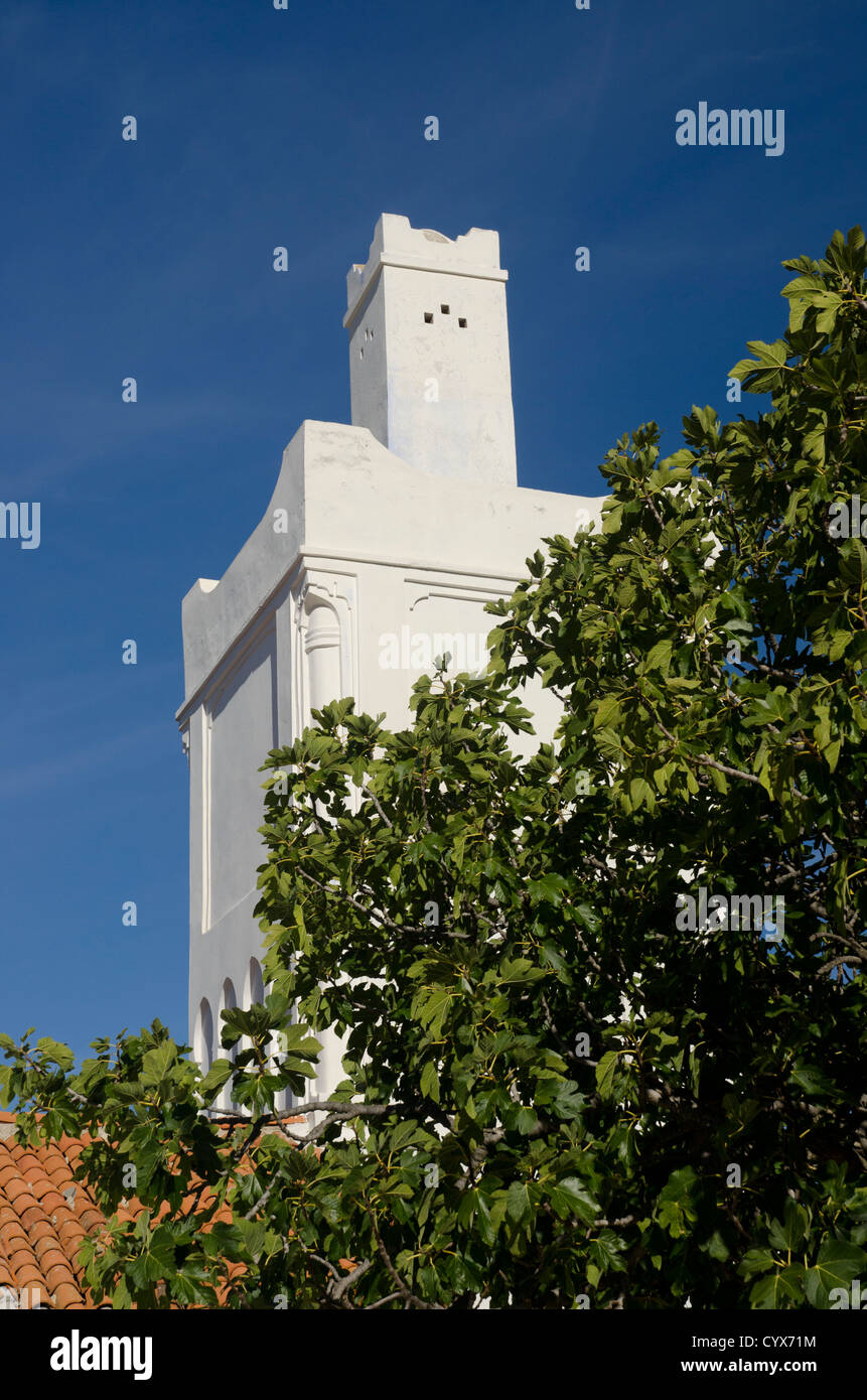 La moschea di spagnolo, Chefchaouen, Marocco Foto Stock