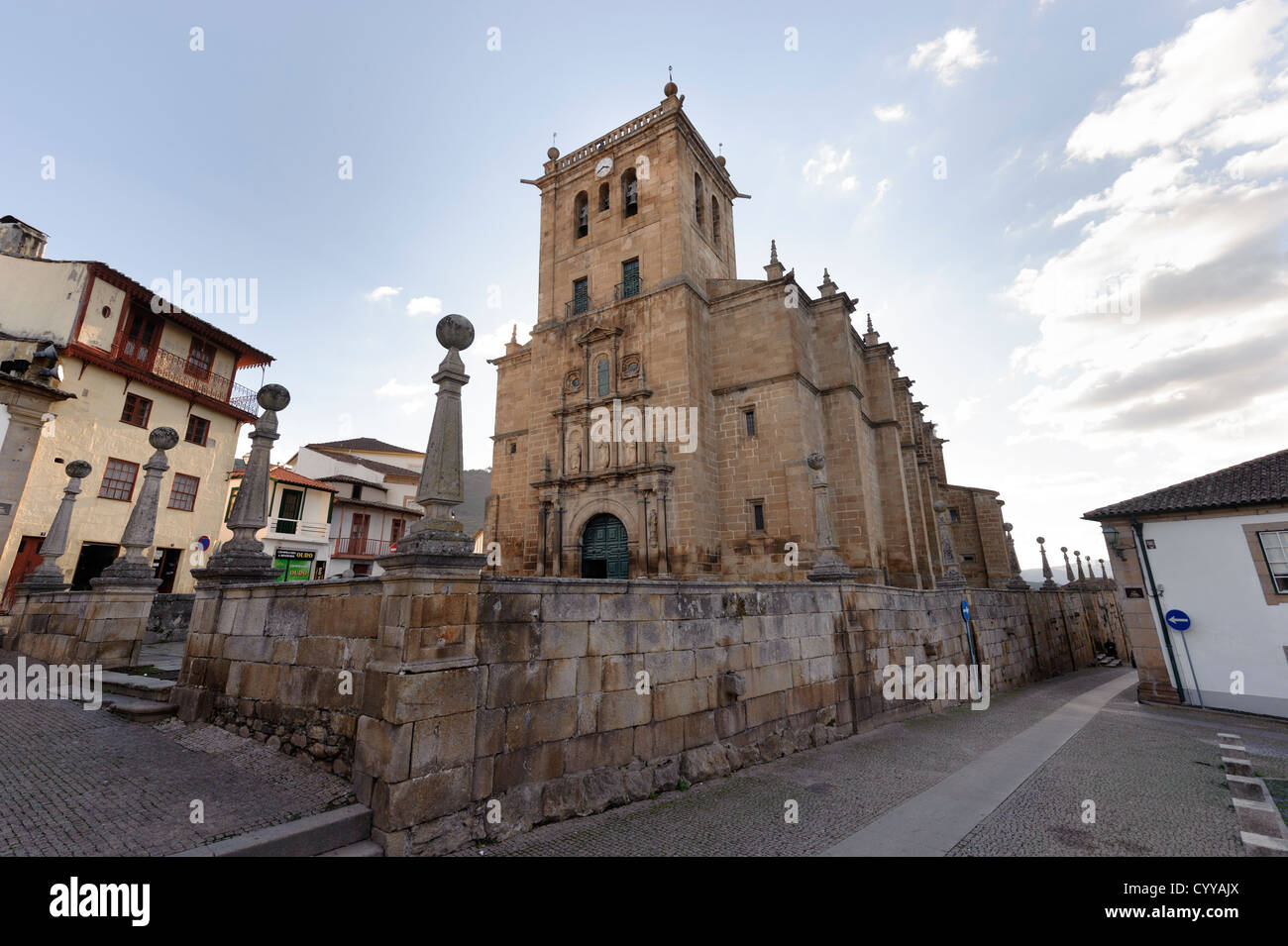 Igreja Matriz de Torre de Moncorvo, trás-Os-Montes, Portogallo, Europa Foto Stock