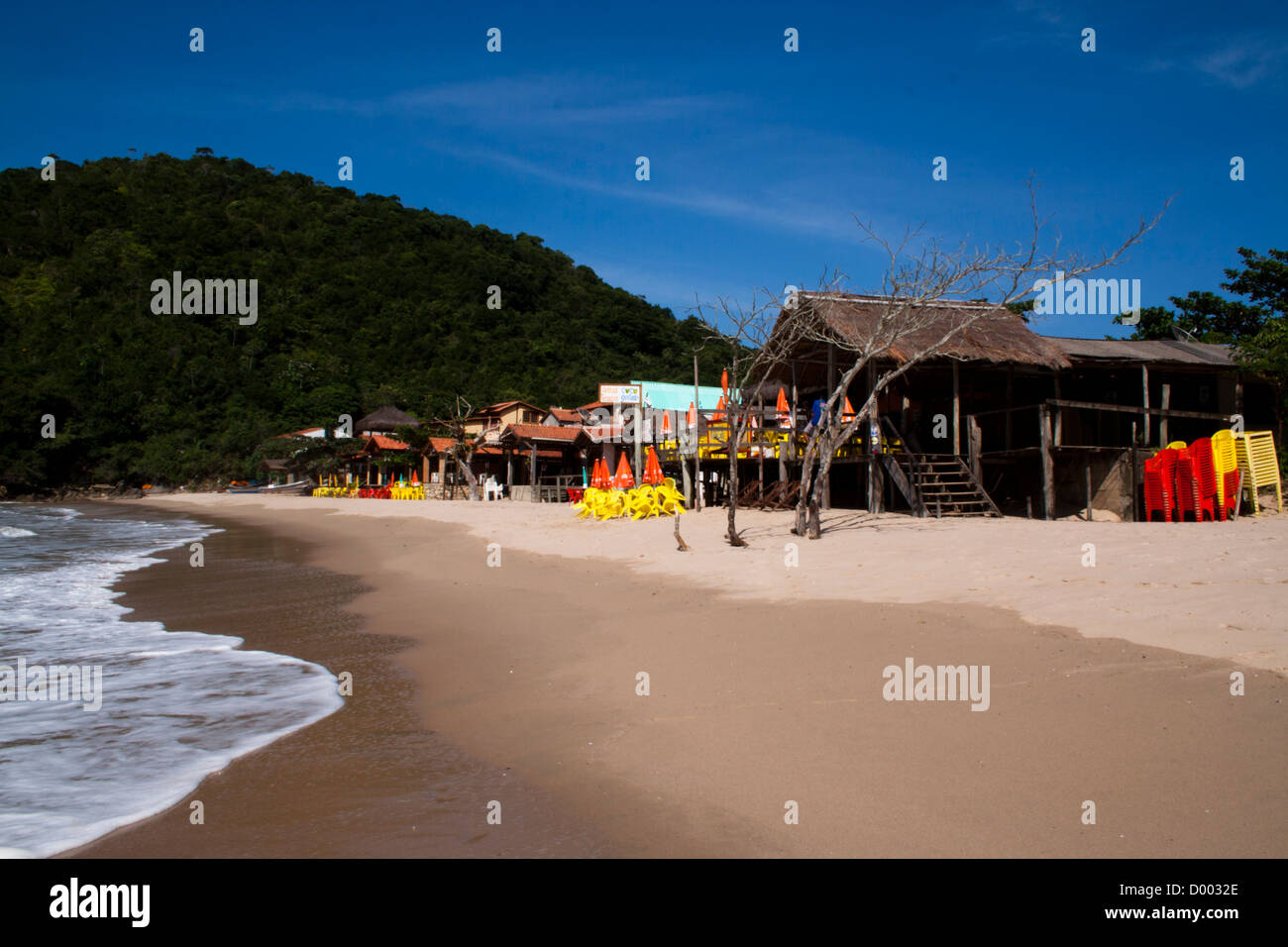 Trindade Beach, spiaggia sud di Rio de Janeiro, Brasile Foto Stock