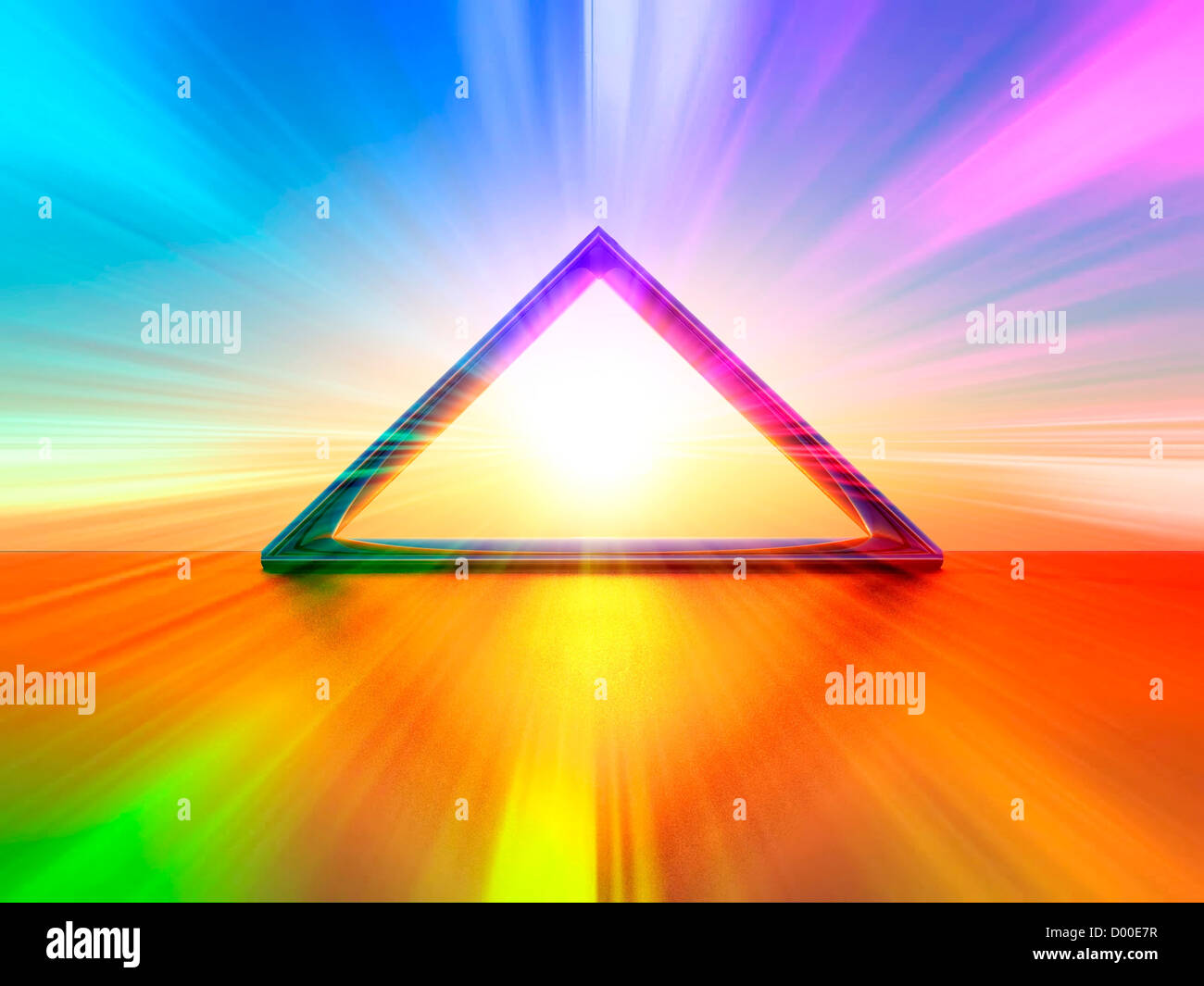 Un 3 d'illustrazione Foto Stock