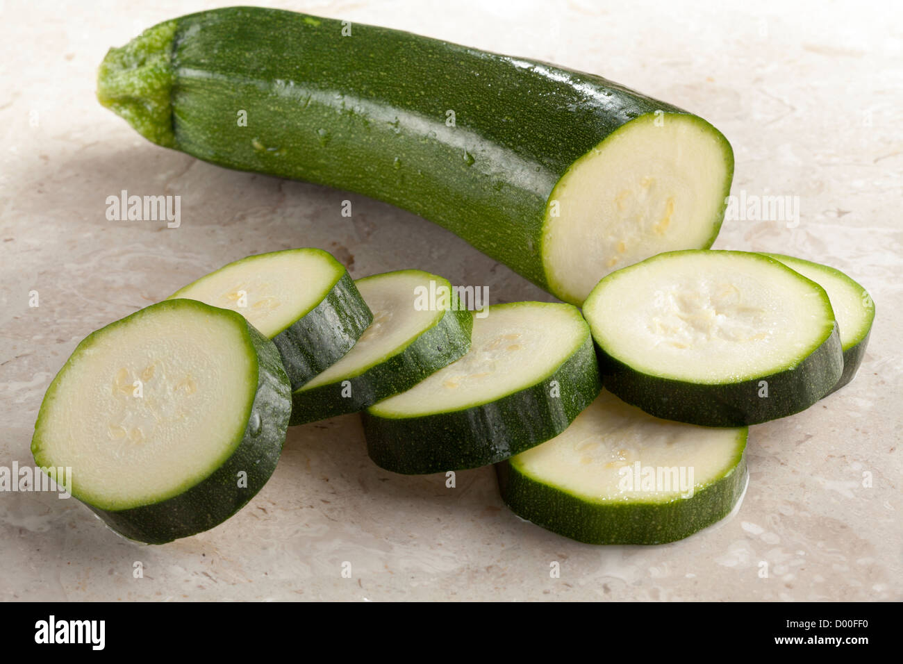 La zucchina Foto Stock