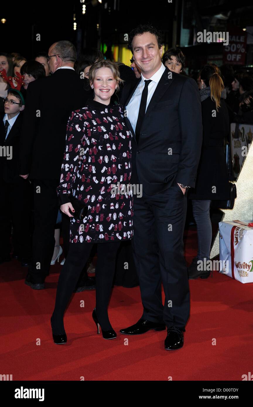 L'attrice Joanna Page assiste la Premiere Mondiale della Natività 2: pericolo nella mangiatoia su 13/11/2012 presso Empire Leicester Square, Londra. Persone nella foto: Joanna pagina. Foto di Julie Edwards Foto Stock