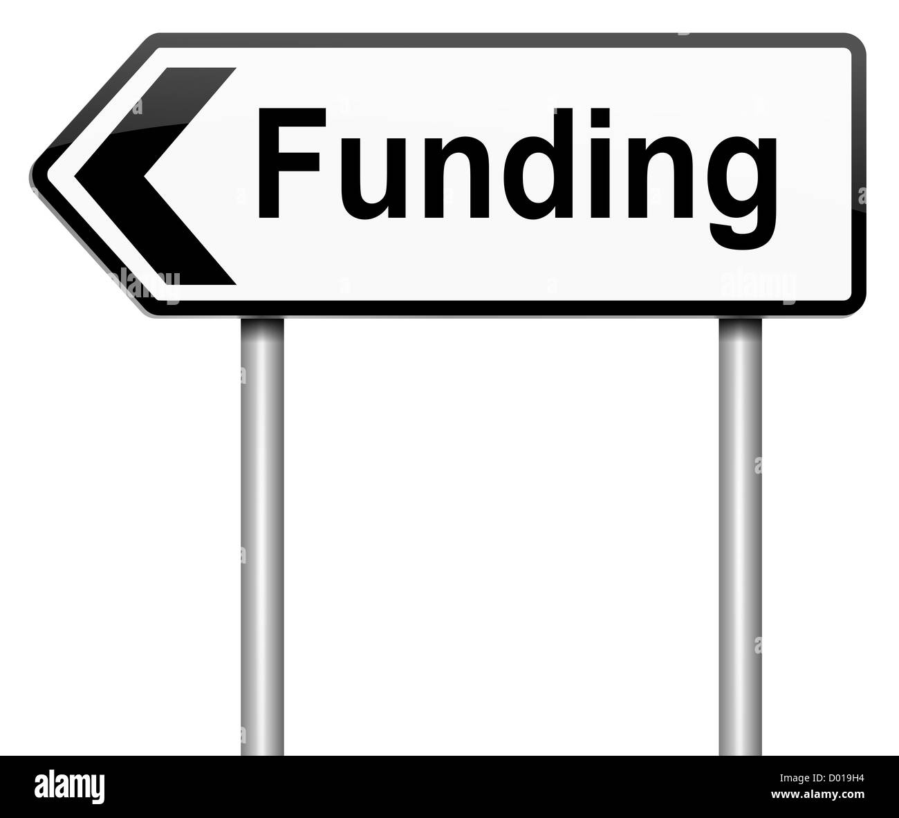 Concetto di finanziamento. Foto Stock