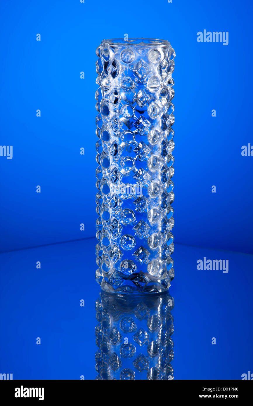 Sklo Unione Ceca vetro pressato. Foto Stock